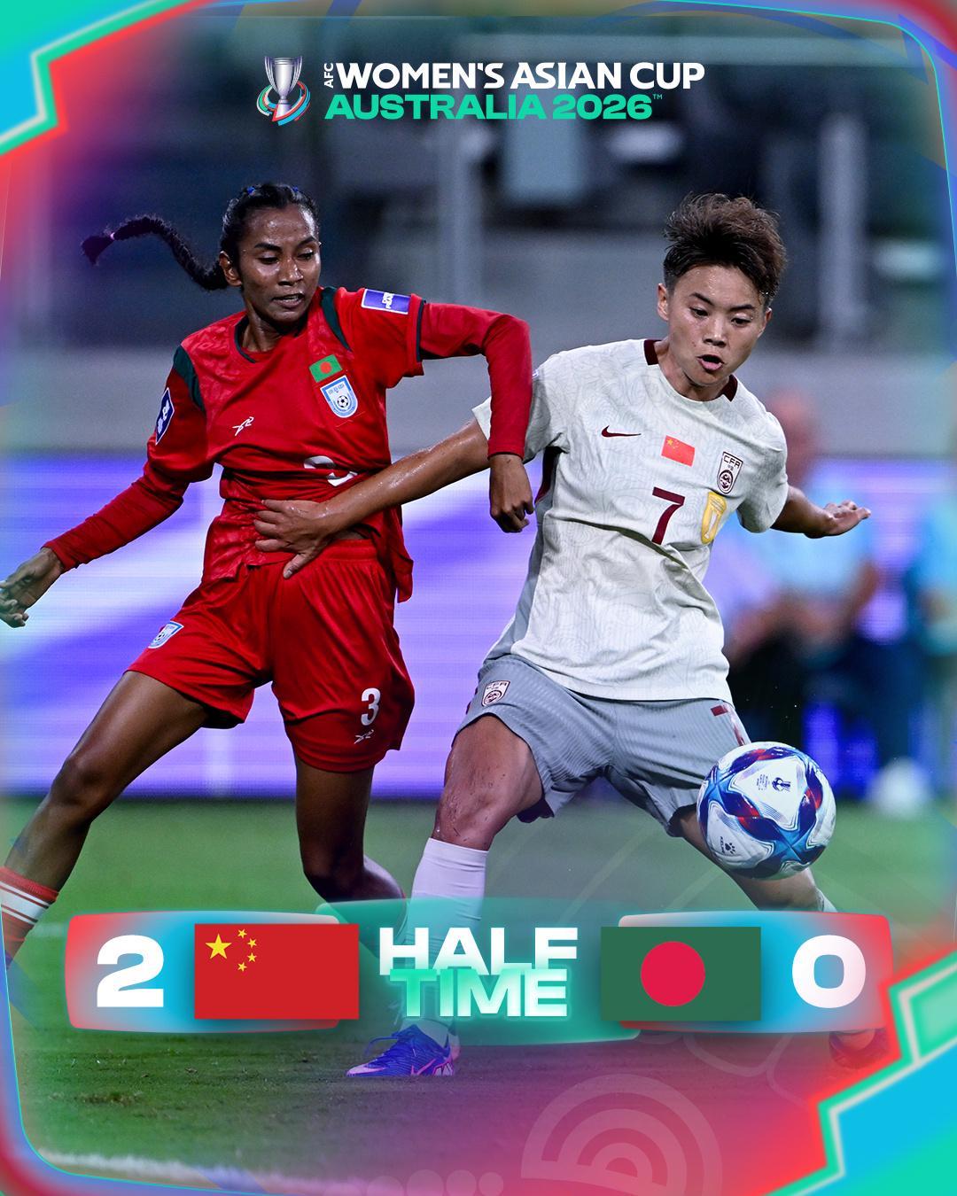 kaiyun-王霜张睿建功！中国女足2-0孟加拉国，3天后对乌兹，CCTV5直播